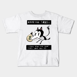 Crime Dog Kids T-Shirt